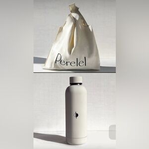 New Perelel Bundle: stainless steel water bottle and tote bag